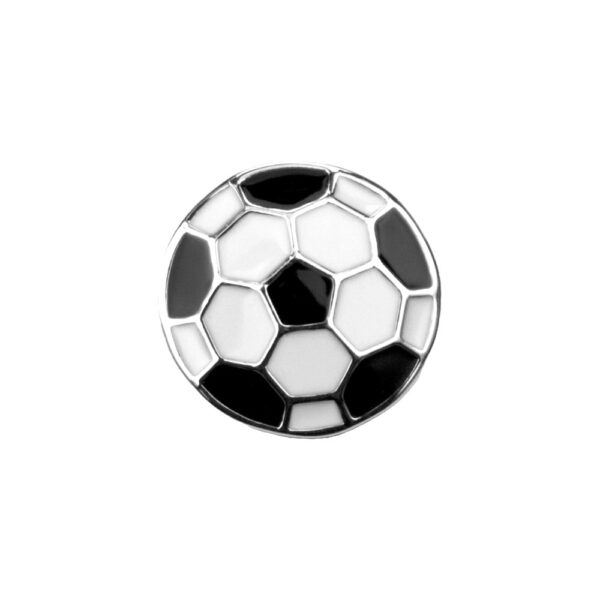 Kowy-Soccer-Ball-Silver-White-Black