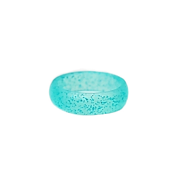 Loops: Turquoise Glitter