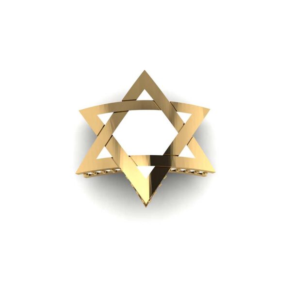 Star-of-David-Gold-White